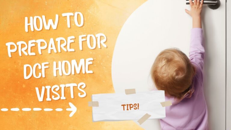 Tips on how to prepare for DCF home visits - YouTube